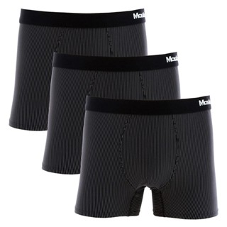 Kit 3 Cuecas Boxer Mash Microfibra Risca de Giz  045.00 em Oferta na Shopee