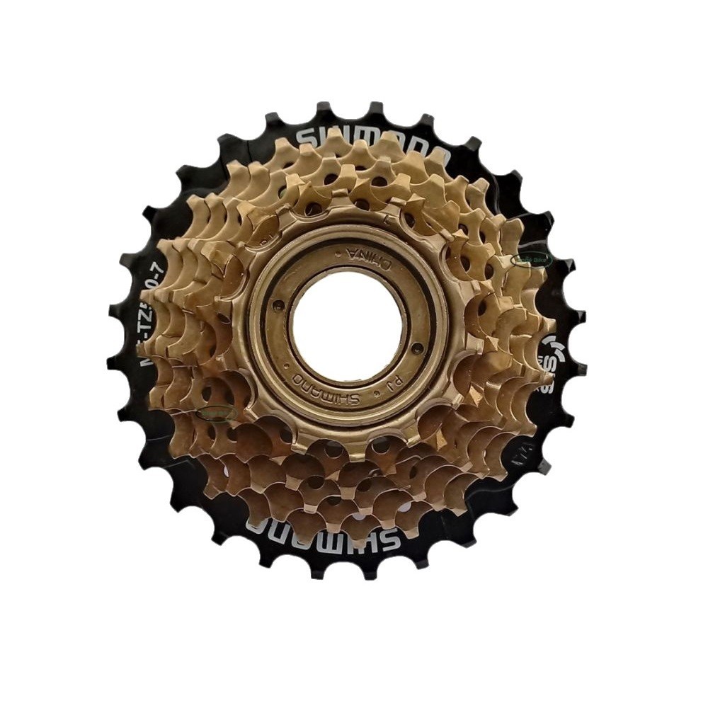 CATRACA / RODA LIVRE SHIMANO TOURNEY MF-TZ500 14/28D 7V - P/ CUBO DE ROSCA