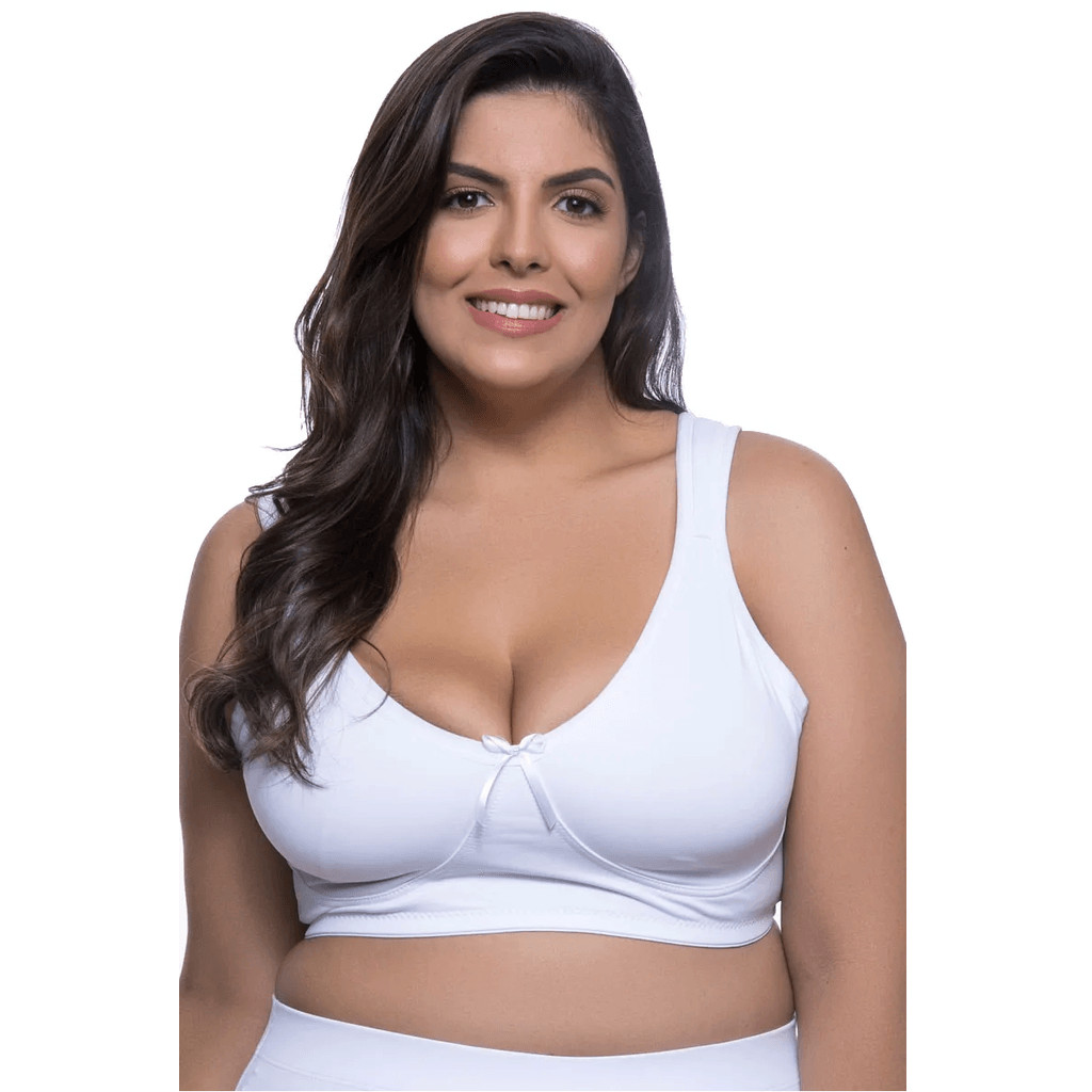 Sutiã Bruvi Plus Size Sustentação Alças Acolchoadas 1401 - Women Clothes
