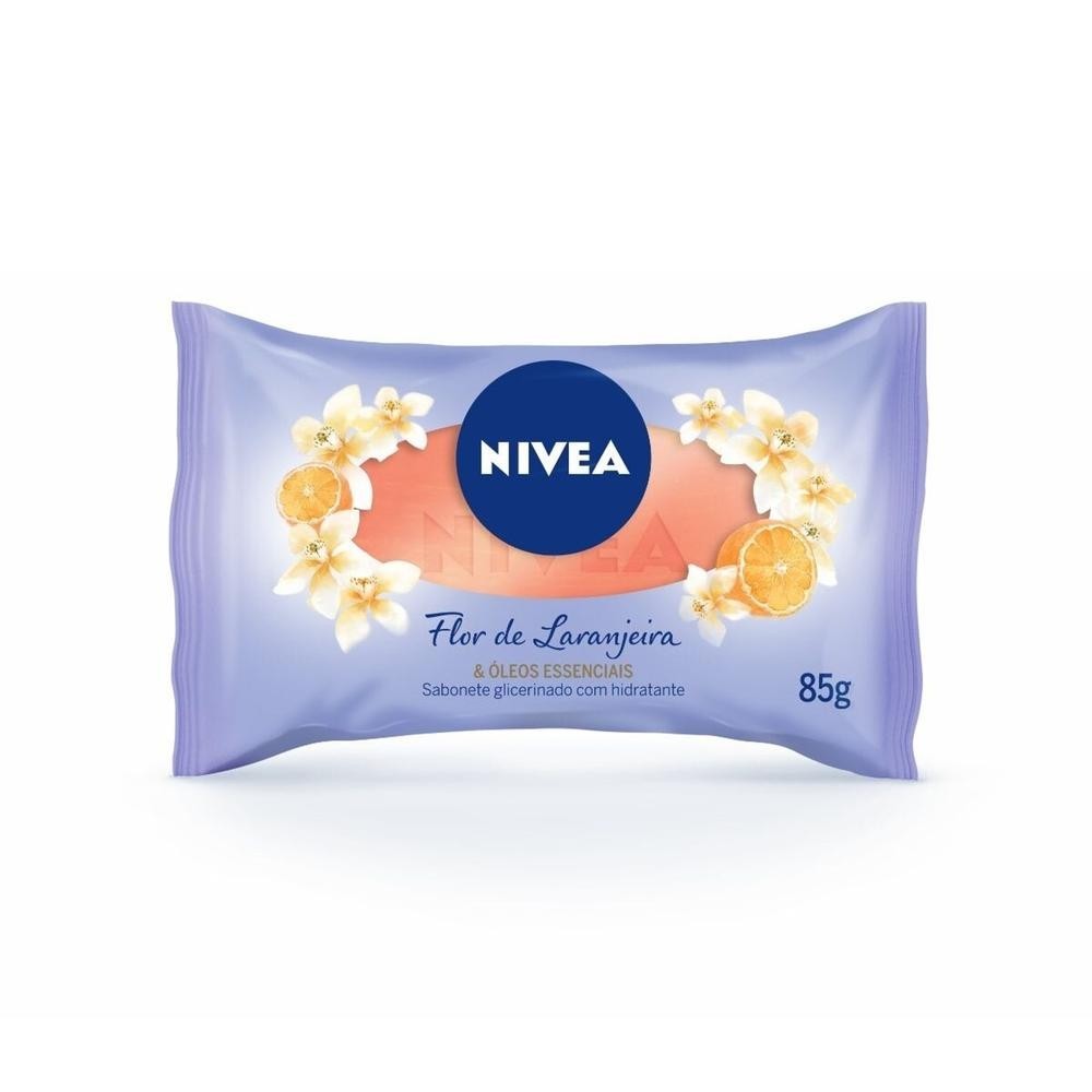 Sabonete em Barra Nivea Flor de Laranjeira & Oleos Essenciais 85g em Oferta na Shopee