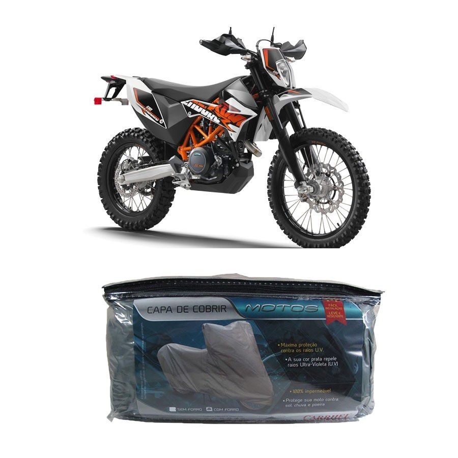 Capa para cobrir KTM Duke 690 com forro M(202)