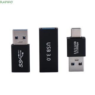 Adaptador RAPIDO Type C De Cabo De Extensão USB 3.0 Macho Para De Alta Qualidade Telefone Tablet Tipo Fêmea USB3.0 em Oferta na Shopee
