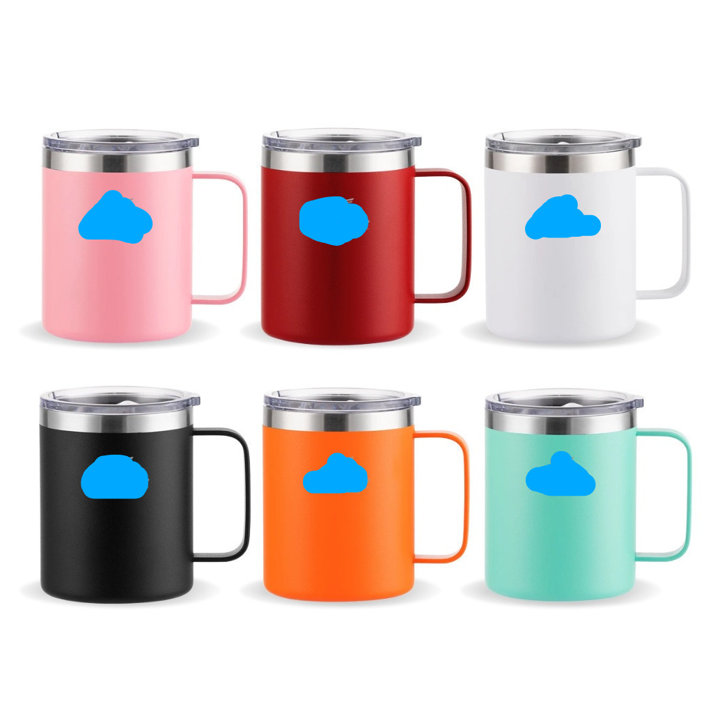 Caneca Térmica 350ml Aço Inox Com Tampa Para Cerveja Café Chá Água Com Tampa