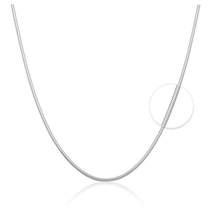 Colar de Prata 925 Rabo de Rato 60cm / 50cm em Oferta na Shopee