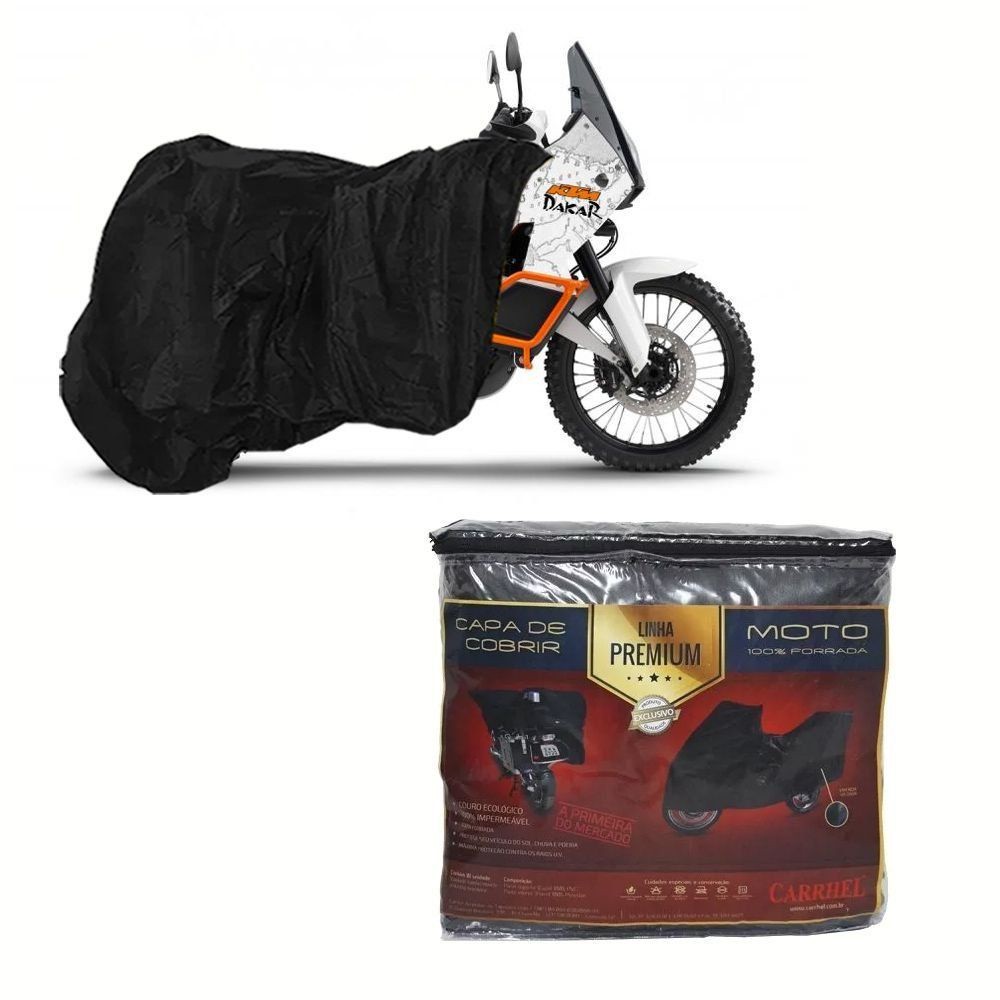 Capa Couro para cobrir KTM Adventure R/ Dakar 990CC (G258)