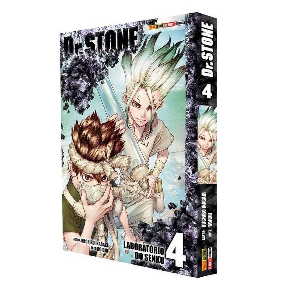 Dr. Stone Vol. 4 - Panini em Oferta na Shopee