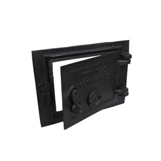 Porta Ferro Fundido Fornalha/Cinzeiro Fogão a lenha. 18x24cm em Oferta na Shopee