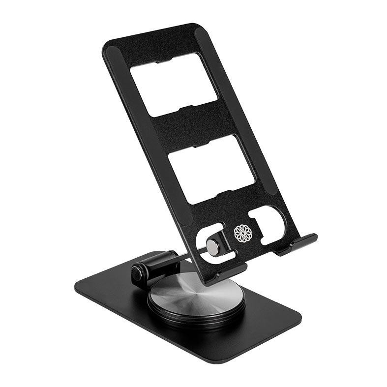 Suporte Para Celular Zinnia Lotus, Preto, ZNO-LTUS-AL01