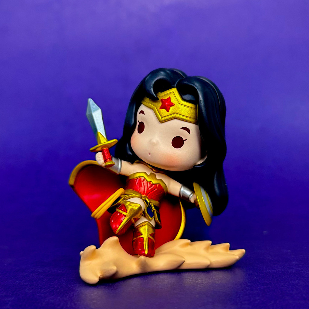 Miniatura Mulher Maravilha - Coleção Justice League - Tamanho 8cm