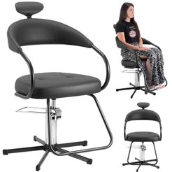 Cadeira Poltrona Para Salão De Beleza Barbearia Cabeleireiro