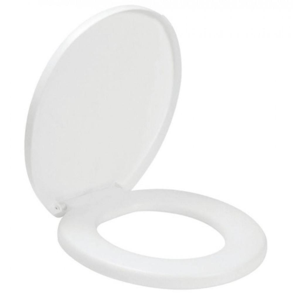 Assento Sanitário Mundial Branco Oval Universal Plástico Amanco em Oferta na Shopee