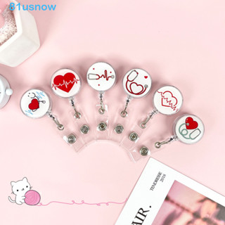 USNOW1 Clipes Para Cartão De Identificação De Enfermeira , Acessórios Simplicidade Carretel De Crachá Retrátil Fofo em Oferta na Shopee