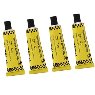 2pcs Automóvel Motocicleta Cola Reparo De Pneus Tubo Interno Kit De Punção Cimento Borracha Solução De Patch A Frio JC em Oferta na Shopee