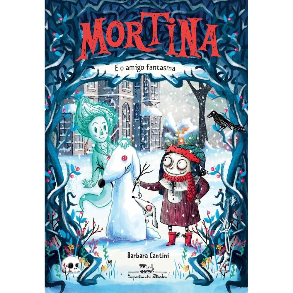 Capa do livro Mortina e o amigo fantasma Livro leitura loja Vparque 071