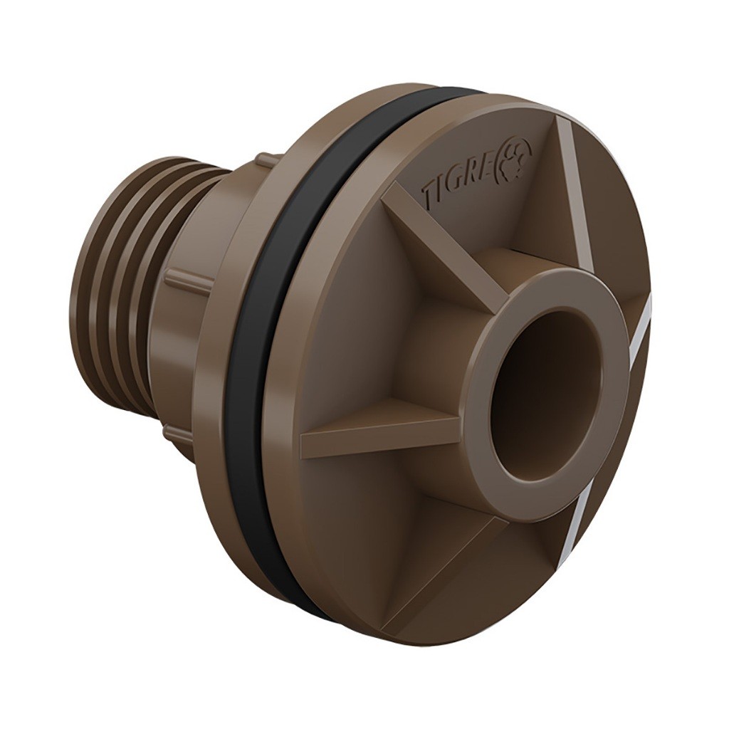 Adaptador Flange PVC Soldável Com Anel 50mm x 1.1/2" Tigre - Home & Living