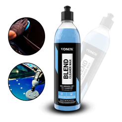 Cera 3 em 1 Vonixx 500ml com Abrasivos Suaves: Brilho Intenso e Proteção para Black Piano e Mais