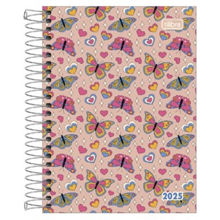 Agenda Tilibra Espiral Pepper Feminina Capas Diversas - Item Sortido em Oferta na Shopee