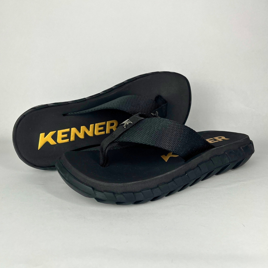 Chinelo Sandália Kenner Pop Preto - Men Shoes