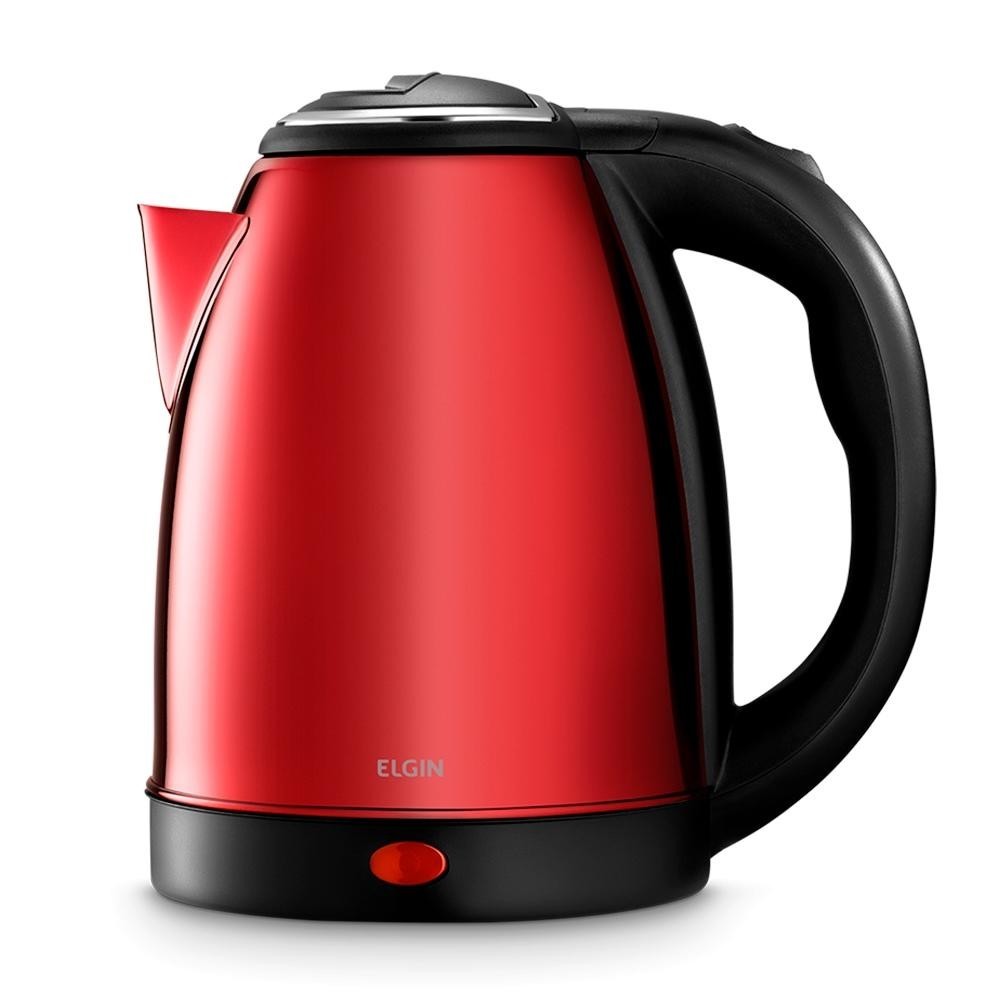 Chaleira Eletrica Elgin 1.8l Desligamento Automatico Vermelho 220V