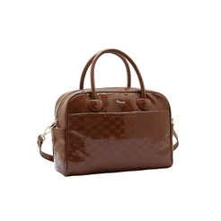 Bolsa Feminina Chenson Original Mini Logo Verniz Mão 3485035