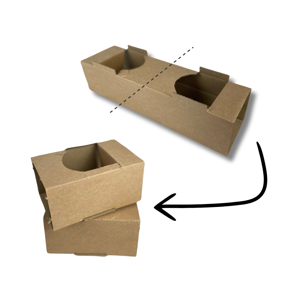 Kit 500 porta copos para delivery 250 unidades divisíveis refrigerante suco café viagem entregas NF