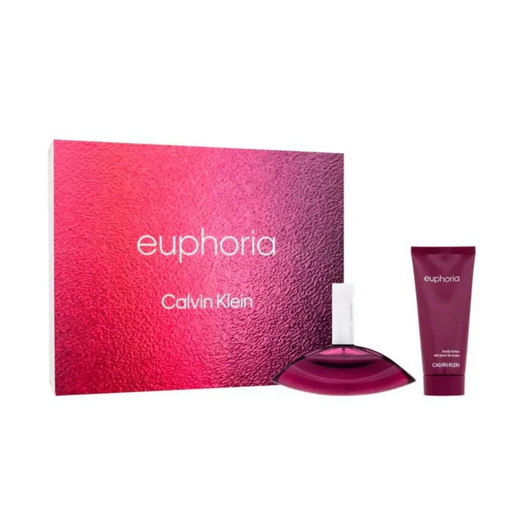 CALVIN KLEIN KIT CK EUPHORIA EDP 100ML + BODY LOTION 100ML