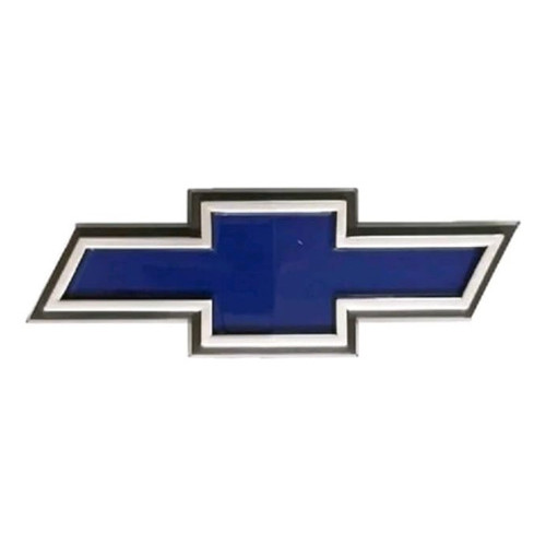 Emblema Gravata Pick-up Antiga Gm Azul Com Pino