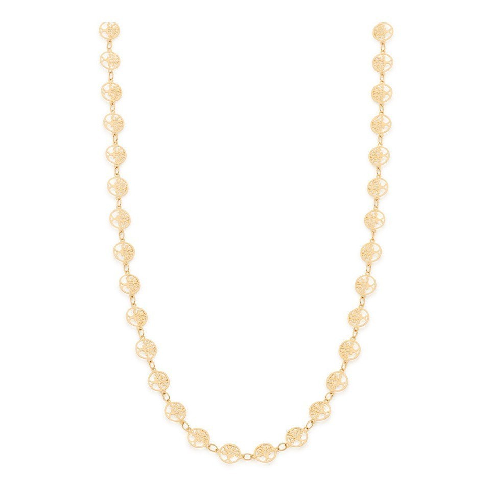 Gargantilha Árvores Da Vida 42 Cm Rommanel 532077 em Oferta na Shopee