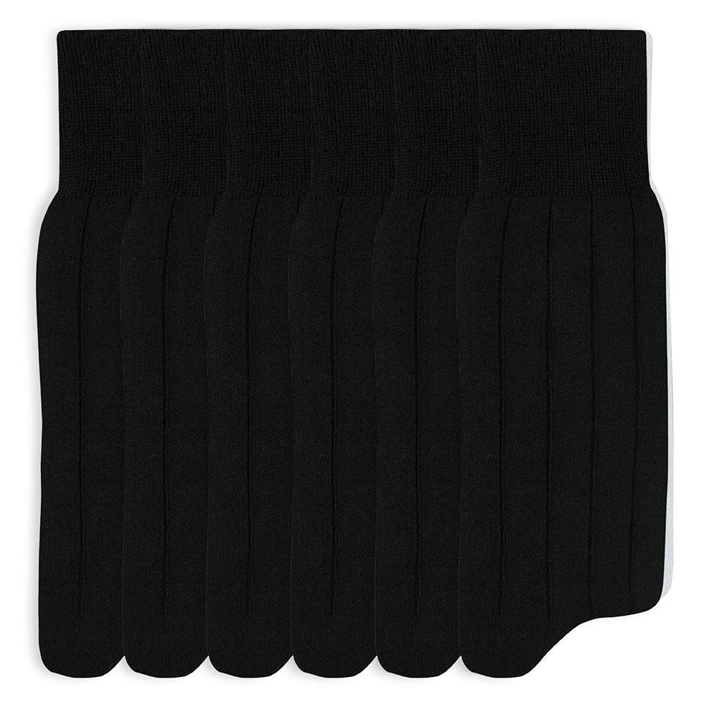 Kit 6 Meias Mash Social Cano Longo Algodão Canelada 231.04 em Oferta na Shopee