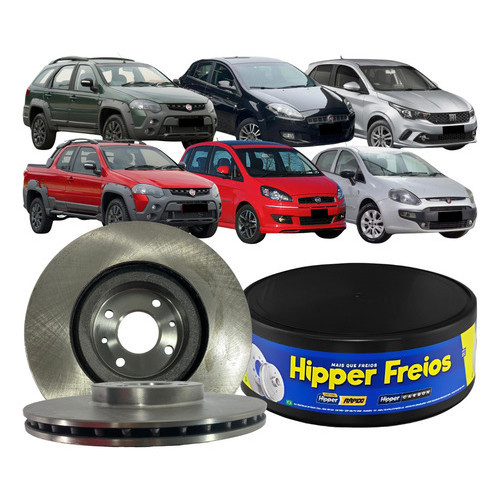 Disco Freio Dianteiro Ventilado Argo Bravo Cronos Strada Adv Marea Linea em Oferta na Shopee