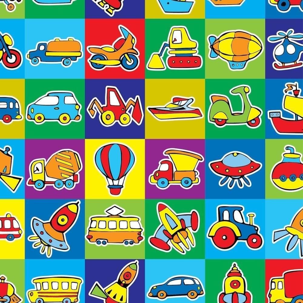 Papel Presente Bobina Couche 40CM. MOD.124 Brinquedos BO-100MTS