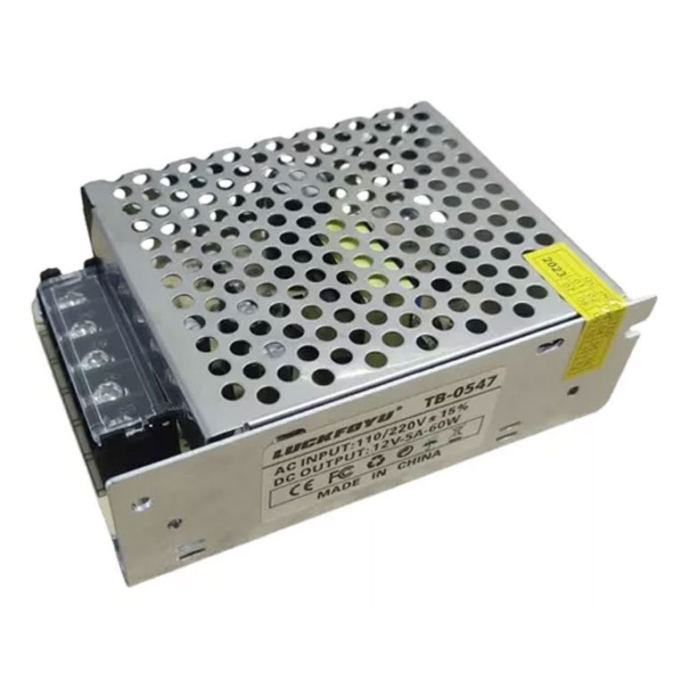 Fonte Chaveada Colmeia 12V 5A 60W Estabilizada Bivolt 110V/220V