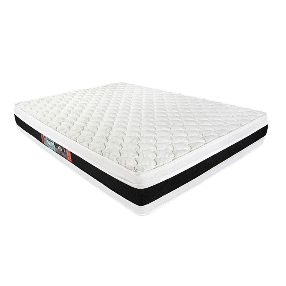 Colchão de Espuma D45 Castor Black & White Double Face Casal 138cm em Oferta na Shopee