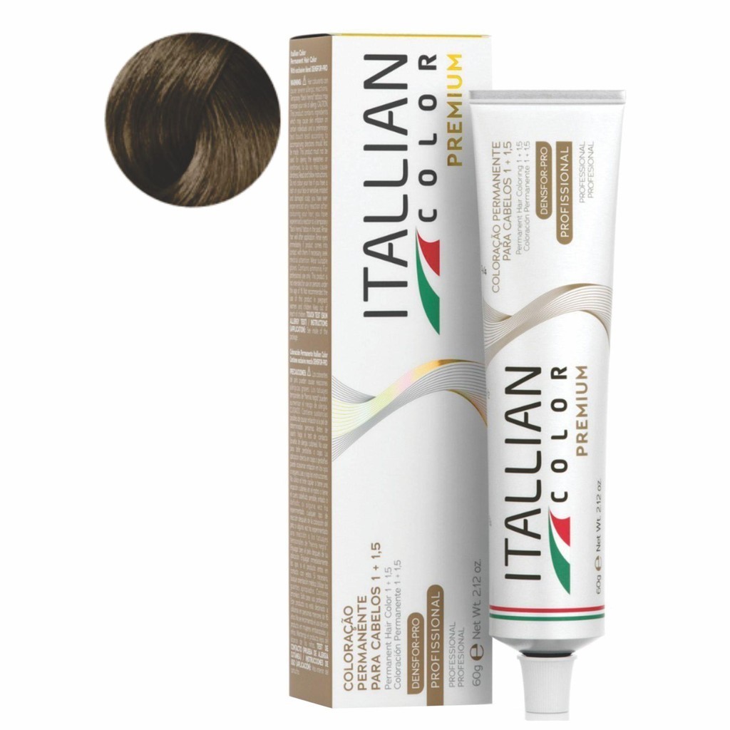 Coloraçao Itallian Color Professional 7.0 Louro 60G