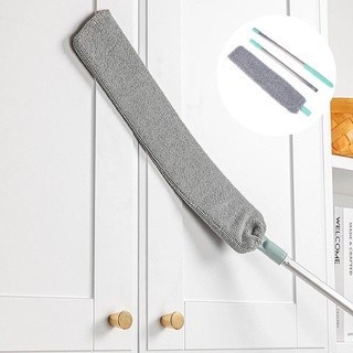 PRONTO ENTREGA!!!! Espanador de Pó Mop Limpa Poeira Flexível Retrátil Limpador Lugar Estreito de Aço Plástico e Poliéster (Enviar imediatamente) em Oferta na Shopee