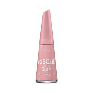 Esmalte Cremoso Nude Eita Como Cria Meu Jeito Risque Unhas