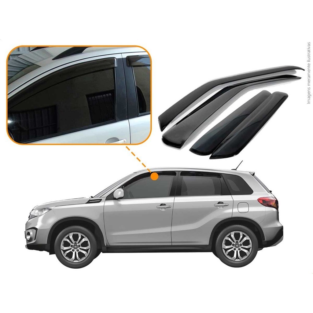 Calha De Chuva Suzuki Vitara 2017 2018 2019 2020 2021 2022
