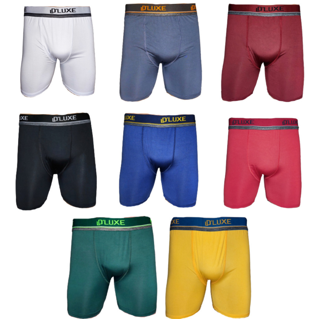Kit 10 bermuda termica Cueca Boxer Box Ciclismo Microfibra leggings Original Longa Masculina Academia