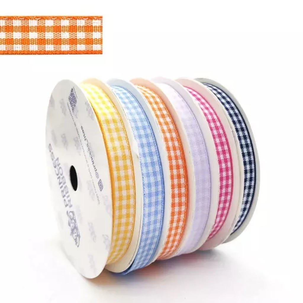 Fita Xadrez Vichy Princess 10Mm X 10M Ro.151756 em Oferta na Shopee
