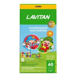 LAVITAN INFANTIL COM 60 COMPRIMIDOS