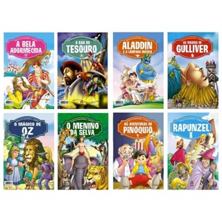 Coleção Quadrinhos Contos Clássicos - Kit com 4 Quadrinhos em Oferta na Shopee