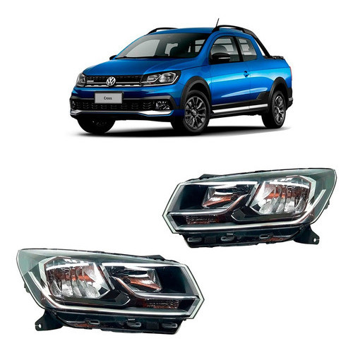 Farol Saveiro G7 G8 2017 2018 2019 2020 2021 Original Vw em Oferta na Shopee