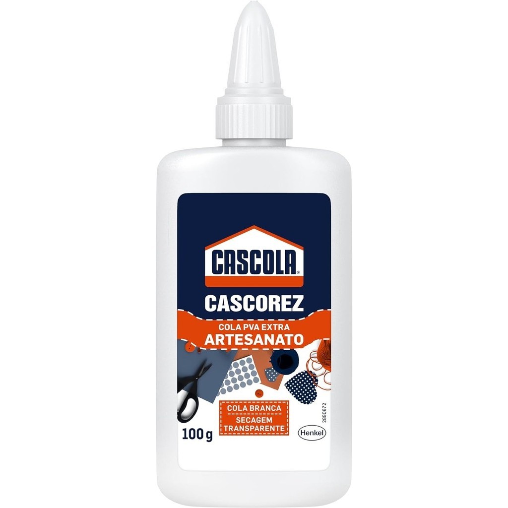 Cascola Cascorez Artesanato 100g - Cascola em Oferta na Shopee