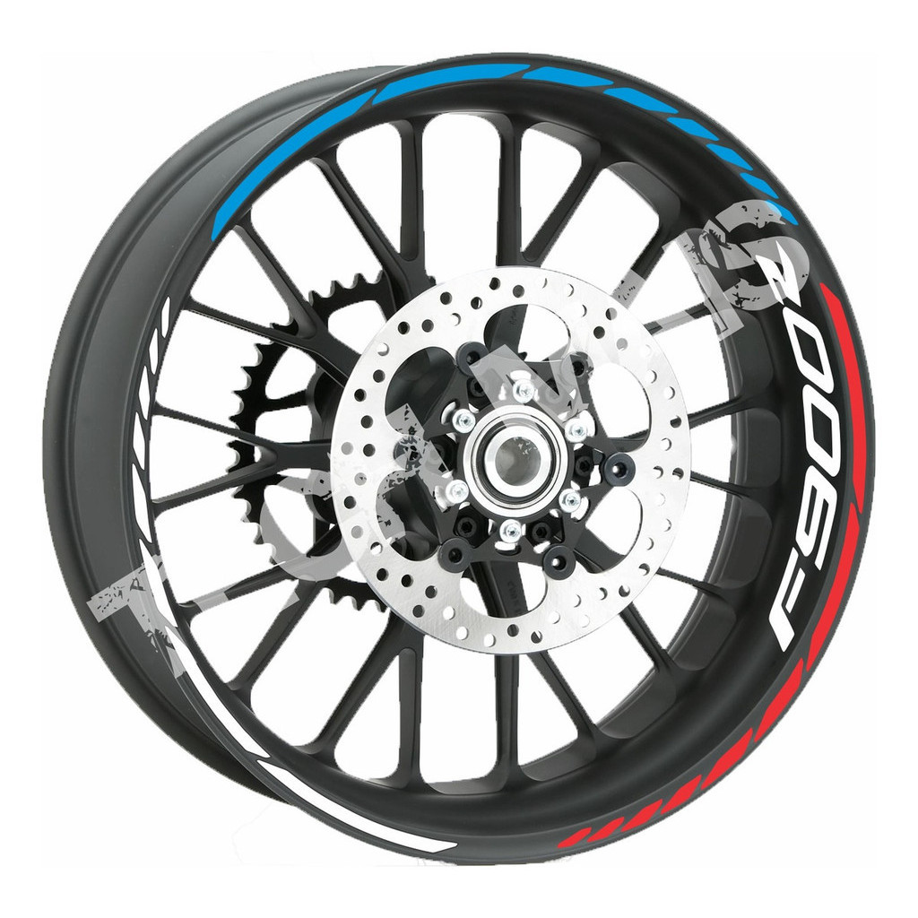 Adesivos Refletivos Para Frisos, Rodas De Motos F 900 R Bmw