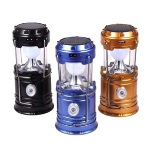 Luminária Lampião Carregador Solar Camping Usb Led Lanterna em Oferta na Shopee