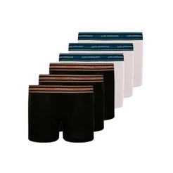 Kit com 6 Cuecas Infantil Boxer Lupinho 141-003 Colorido