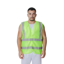 Colete Segurança Refletivo Blusão Sinalização Fluorescente