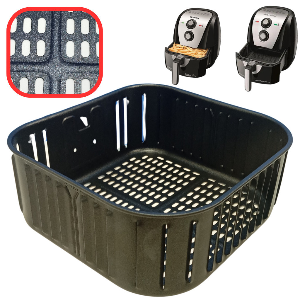Cesta Antiaderente da Air Fryer Mondial AF-17 e AF-55I