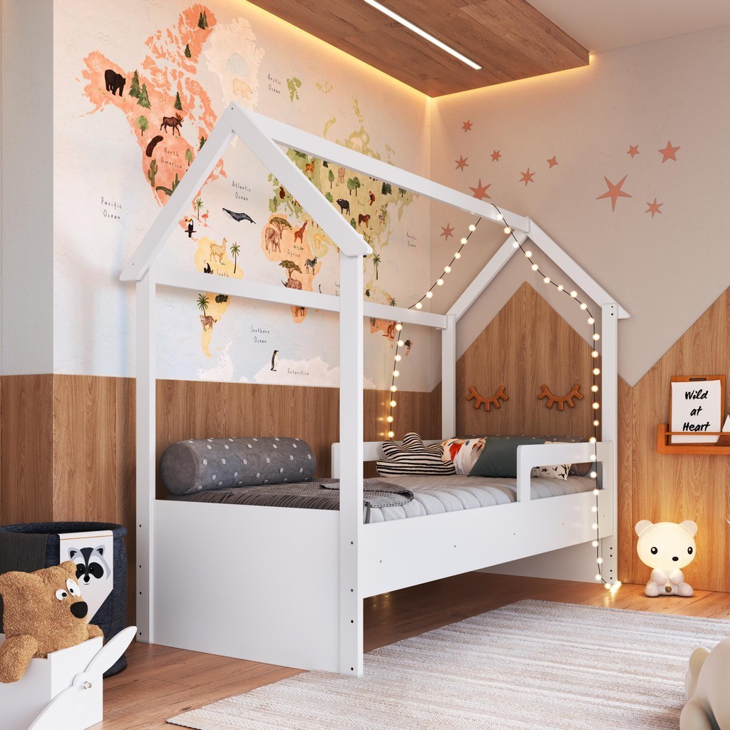 Cabeceira Casinha Solteiro: Onde Comprar | BuscaProdutos