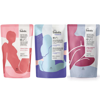 Kit 3 Refil Creme Hidratante Natura Chá de Camomila e Lavanda e Outros em Oferta na Shopee